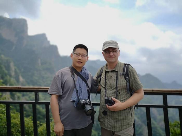 Yi-Gang Song with Prof. G. Kozlowski