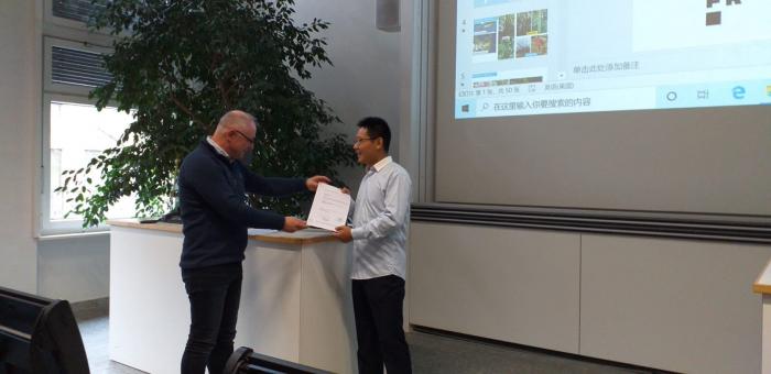 PhD defense of Yi-Gang Song