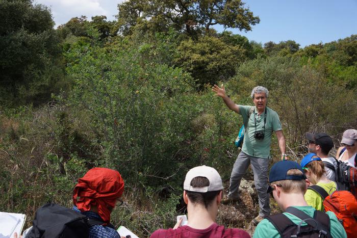 Explanations of Giuseppe Garfì - the discoverer of Zelkova sicula