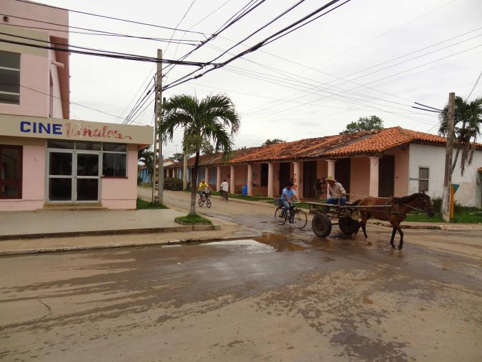 The small village of Viñales is fast growing, due to its attraction for international tourists. Pinar del Rio, Cuba.