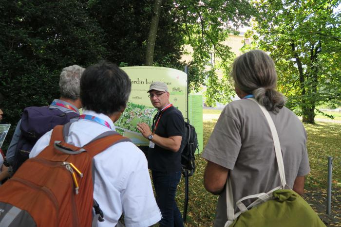 Visiting the Botanical Garden in Geneva